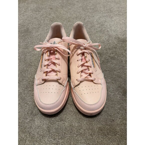 Adidas Womens Originals Continental F97508 coral  Lace Up Shoes Size M 6.5 W8.5 - Picture 2 of 7